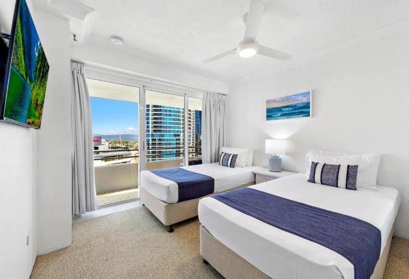 침실 2개 디럭스 아파트, Zenith Ocean Front Apartments