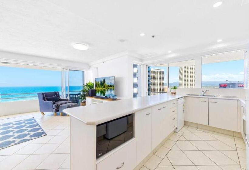 شقة ديلوكس غرفتين نوم, Zenith Ocean Front Apartments