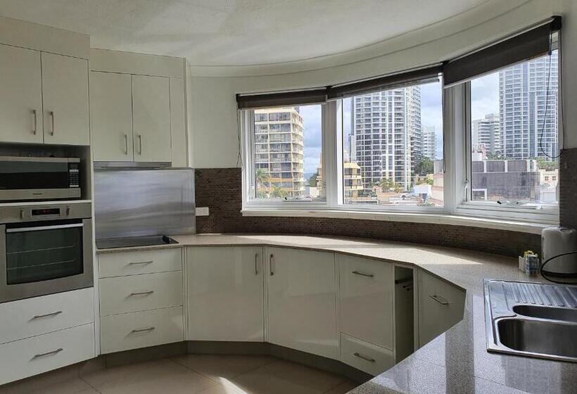 شقة ديلوكس 3 غرف نوم, Zenith Ocean Front Apartments