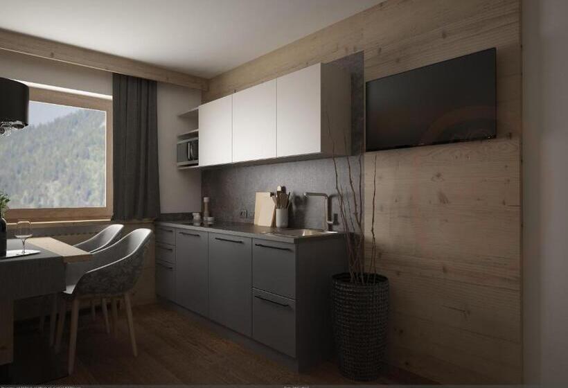 １階の１ベッドルームアパートメント, Alpino Al Cavalletto