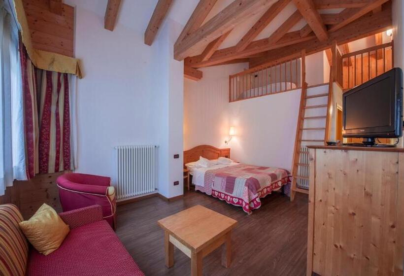 ハイドロマッサージバス付きスイート, Alpino Al Cavalletto