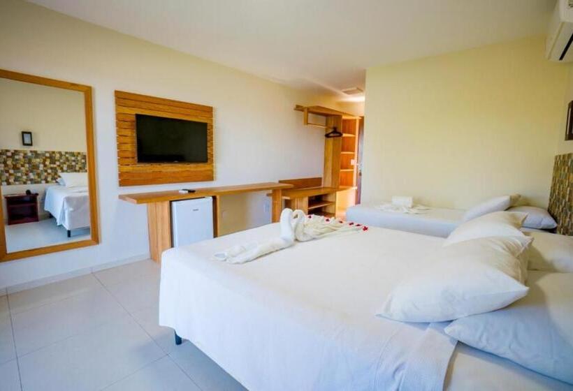 חדר דלוקס נוף לים, Pousada Do Mar