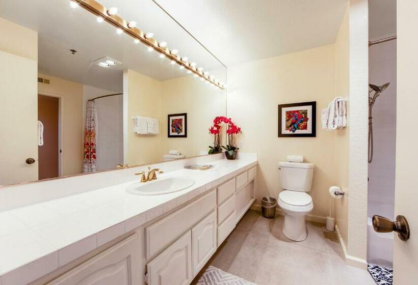 带2个卧室的公寓, Sunny Palm Springs Retreat Permit# 58428