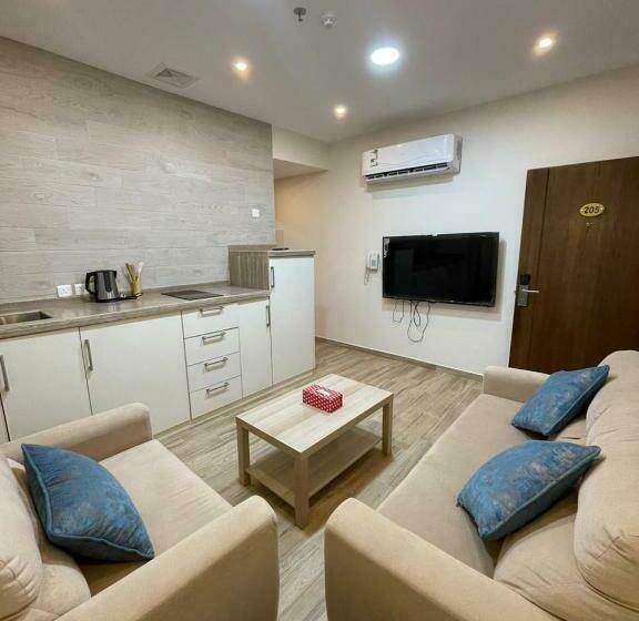 شقة غرفة واحدة, همس المدى للشقق المخدومه