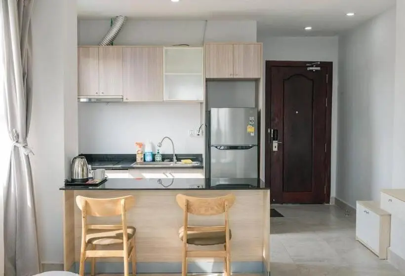 バルコニー付きスタンダードステューディオ, Residence 110