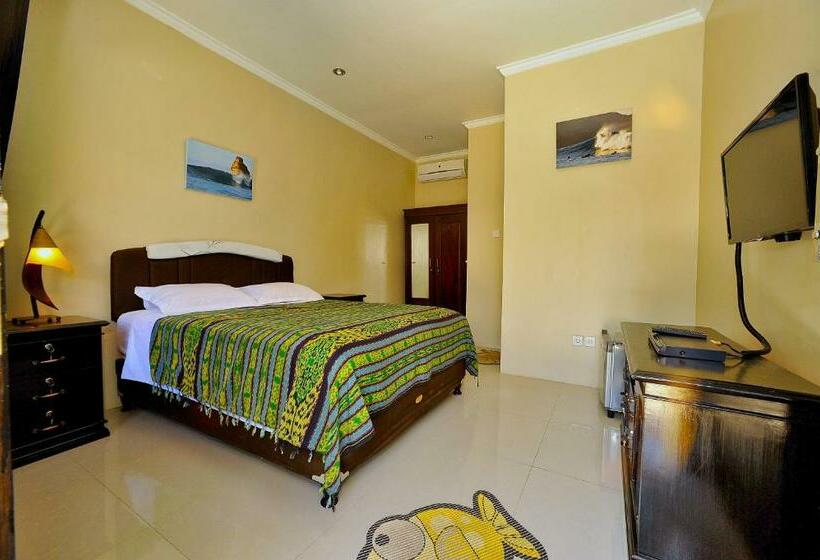בית, חדר שינה 1, Wave House Gerupuk South Lombok