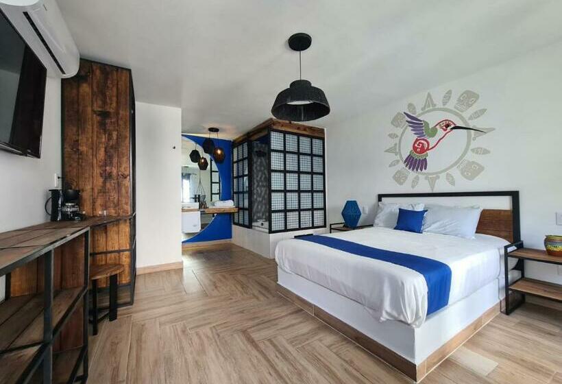 デラックスルーム, Casa Ndomi Tepoz