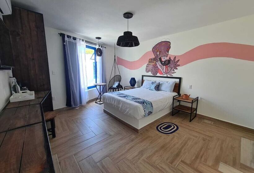 デラックスルーム, Casa Ndomi Tepoz