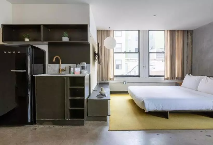 Suite with Terrace, Stile Downtown Los Angeles By Kasa