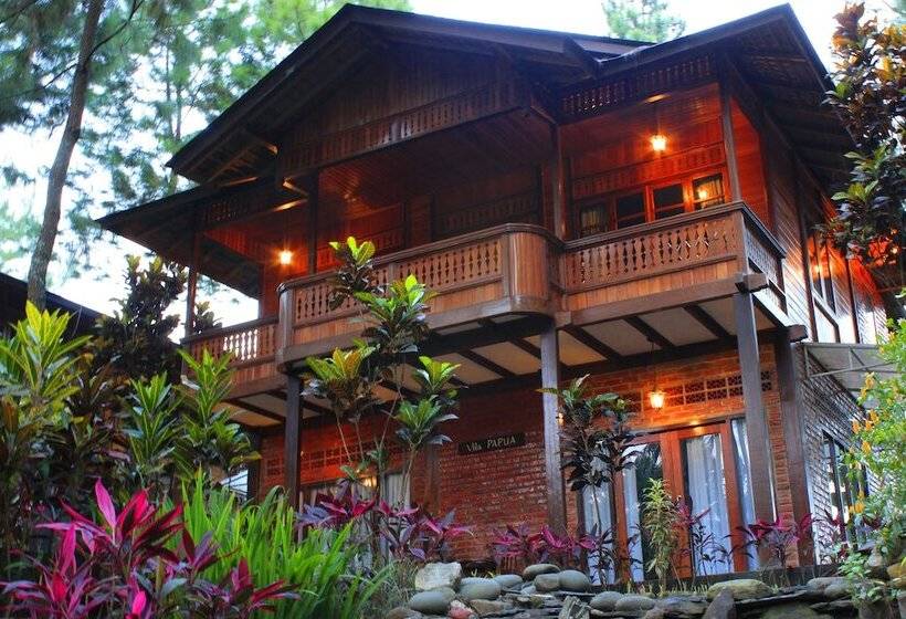 Вилла Deluxe 3 Спальни, Jambuluwuk Convention Hall & Resort Puncak
