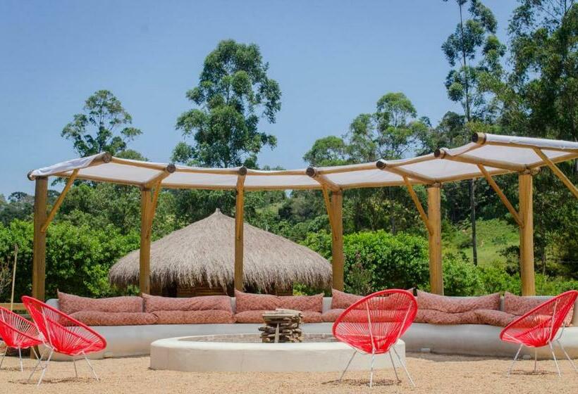 キングサイズベッドのスイートルーム, Go Organic Club   Santo Antônio Do Pinhal Sp, Brasil