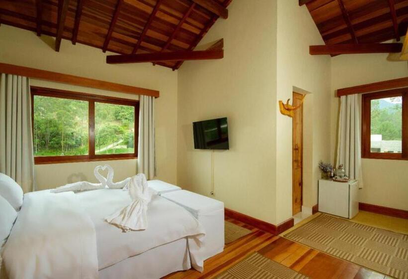 带河湖景观的套房, Go Organic Club   Santo Antônio Do Pinhal Sp, Brasil
