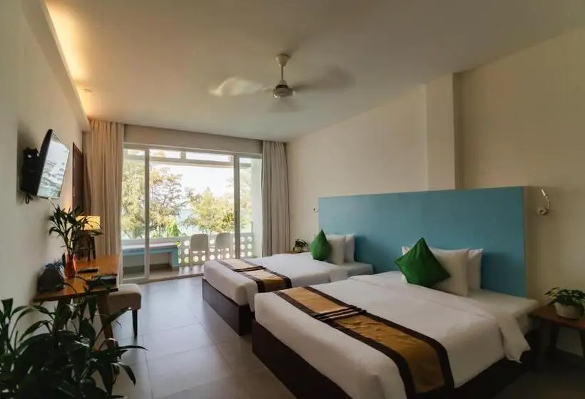 オーシャンビューデラックスルーム, Naiya Sea Resort