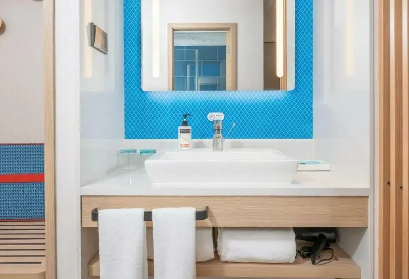 キングサイズベッドのスタンダードルーム, Holiday Inn Express Lanzhou Jianlan By Ihg