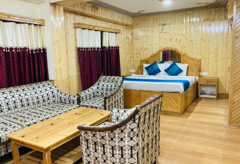 חדר סטנדרט עם מיטת קינג, Ram Cottage, Manali