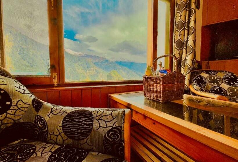 חדר סטנדרט עם מיטת קינג, Ram Cottage, Manali
