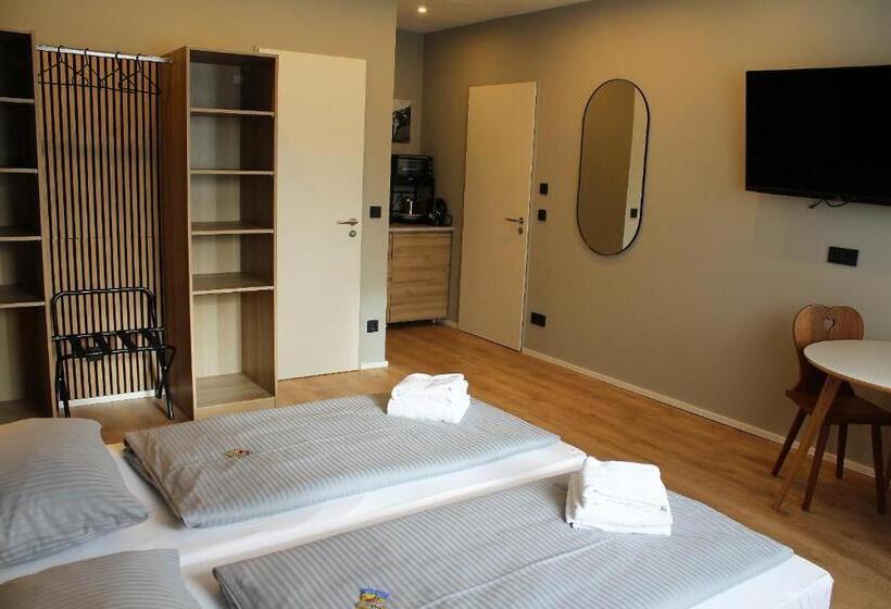 Апартаменты 1 Спальня Нижний Этаж, Novitel Apartements Heimstetten