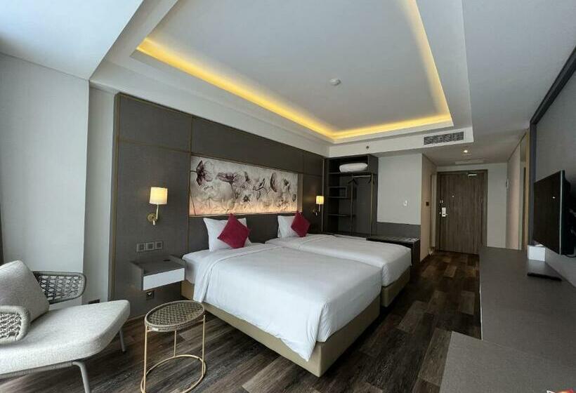 풀장 전망 디럭스 룸, Arshika Bali Sunset Road