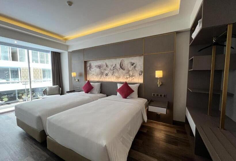 풀장 전망 디럭스 룸, Arshika Bali Sunset Road