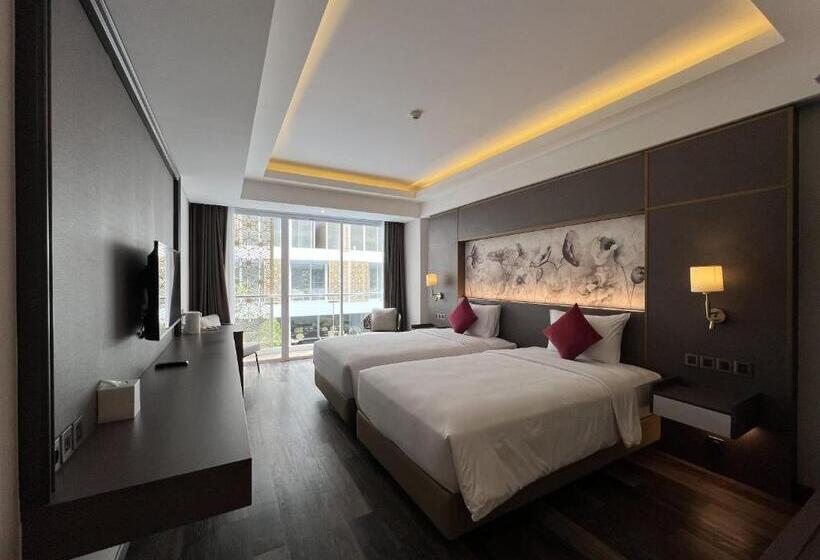 풀장 전망 디럭스 룸, Arshika Bali Sunset Road