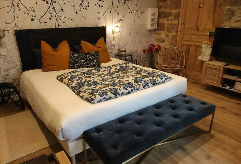 ファミリールーム, La Ville Es Riez Chambre D Hôtes