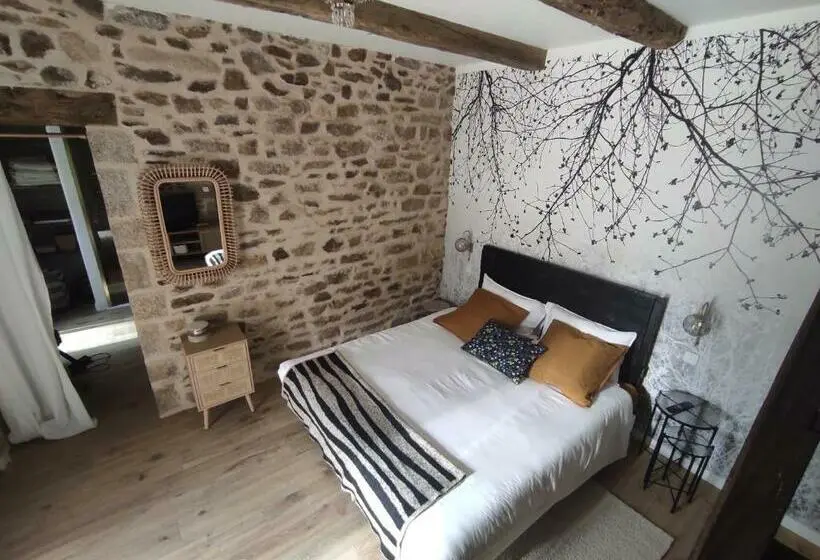 ファミリールーム, La Ville Es Riez Chambre D Hôtes