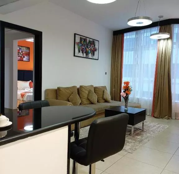 １ベッドルームのデラックスアパートメント, Al Diar Sawa Hotel Apartments