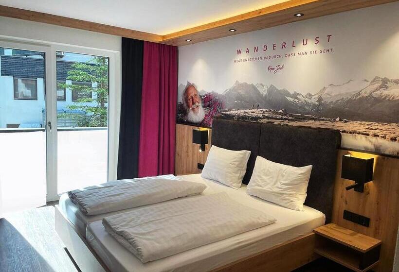 Comfort room with balcony, First Mountain Hotel ötztal