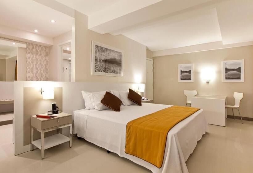 带大床的复式套间, Esuites Transamérica Lagoa Santa