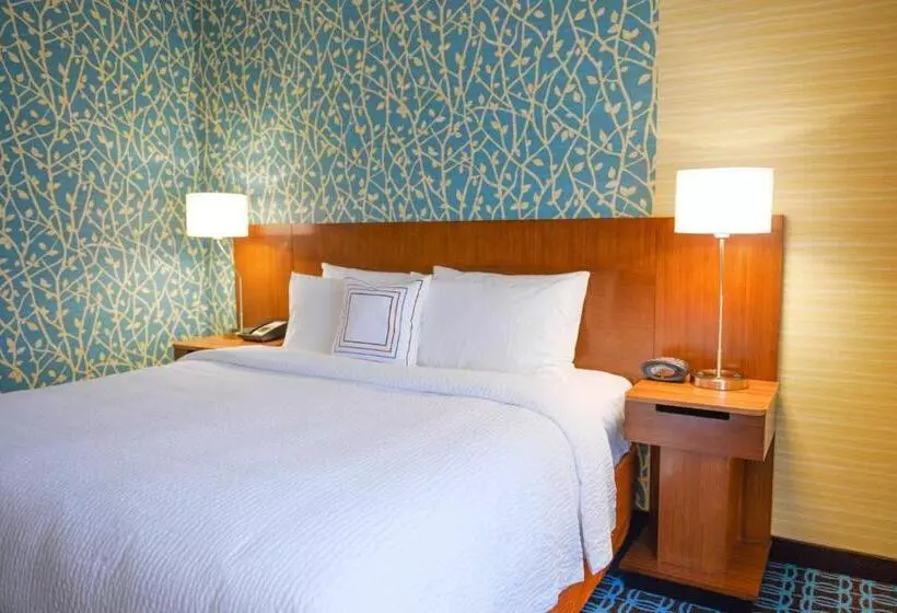 キングサイズベッドのスタンダードルーム, Fairfield Inn And Suites Canton South