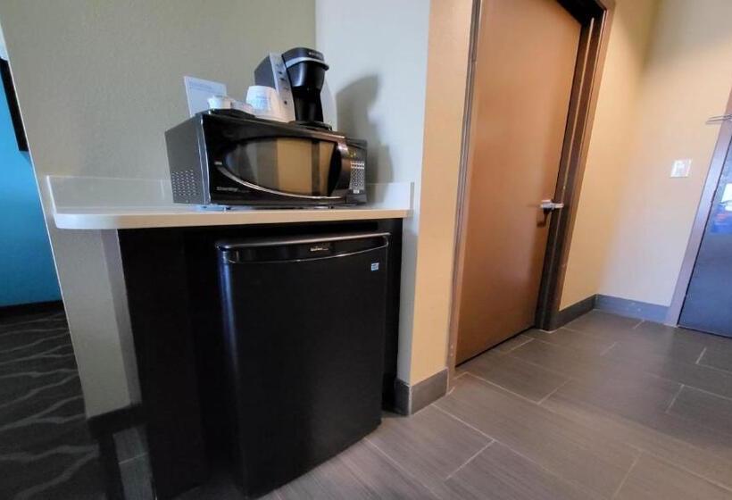 キングサイズベッドのスタンダードルーム, Holiday Inn Express Hotels & Suites Cuero, An Ihg