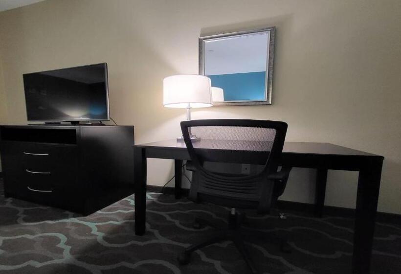 身障者適用キングサイズベッドルーム, Holiday Inn Express Hotels & Suites Cuero, An Ihg