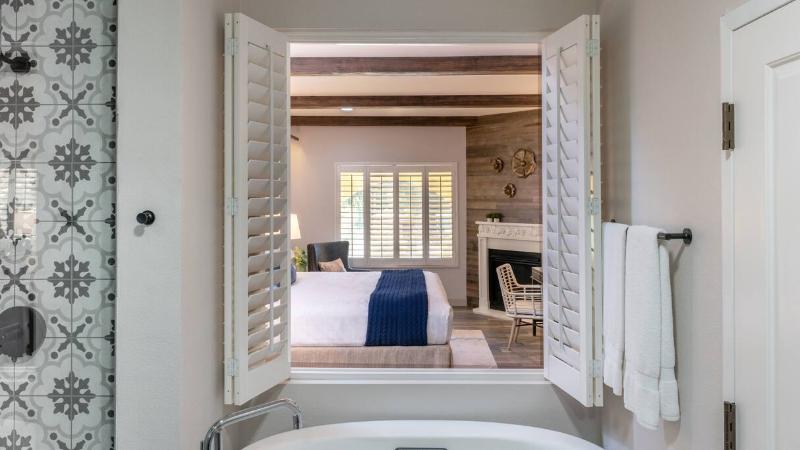스탠다드 룸 킹사이즈 침대, The Lodge At Healdsburg, Tapestry Collection By Hilton