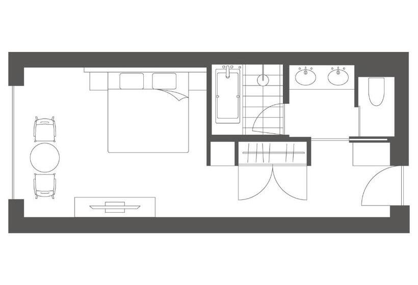 اتاق استاندارد با تخت بزرگ, Marufukuro