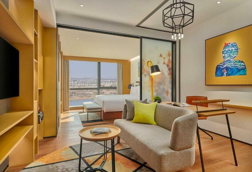 스탠다드 룸 킹사이즈 침대, Artyzen Habitat Lingang Shanghai