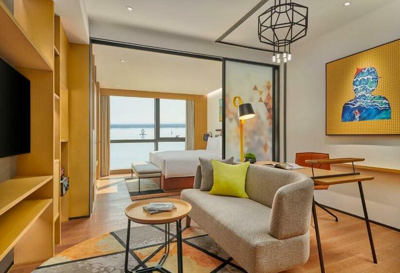 스탠다드 룸 킹사이즈 침대, Artyzen Habitat Lingang Shanghai