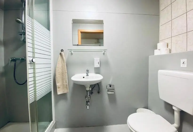 バス共有のスタンダードルーム, Monteurzimmer Worker S Accommodation Zimmerzuvermieten In Biberist