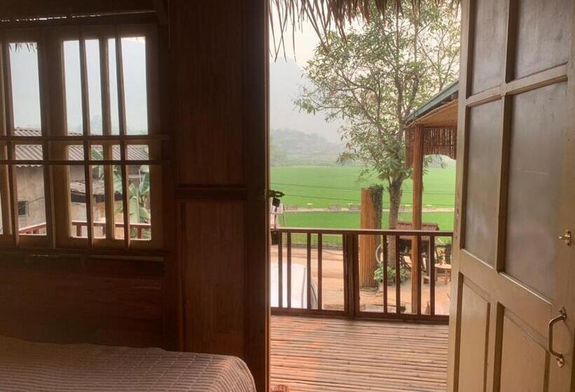 ویلای استاندارد با چشمانداز باغ, Green Homestay Mai Chau