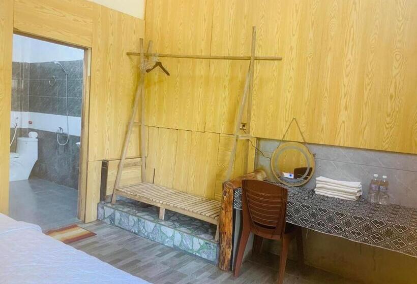 اتاق استاندارد با چشمانداز باغ, Green Homestay Mai Chau