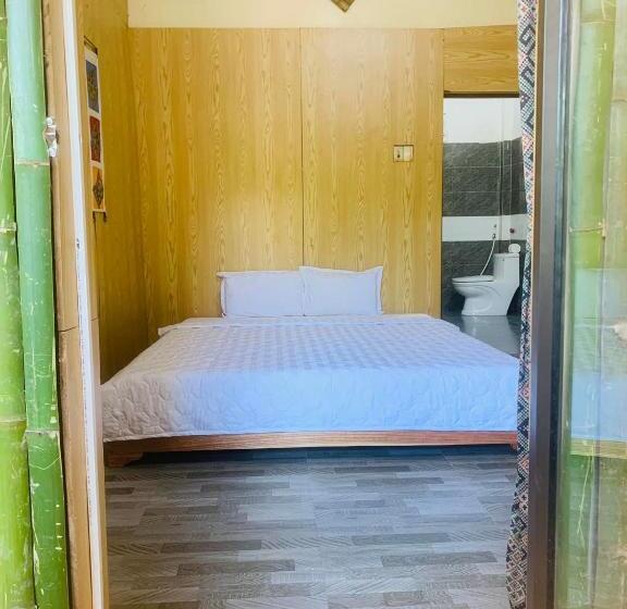 اتاق استاندارد با چشمانداز باغ, Green Homestay Mai Chau