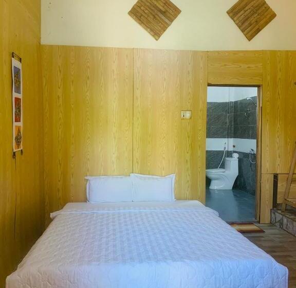 اتاق استاندارد با چشمانداز باغ, Green Homestay Mai Chau