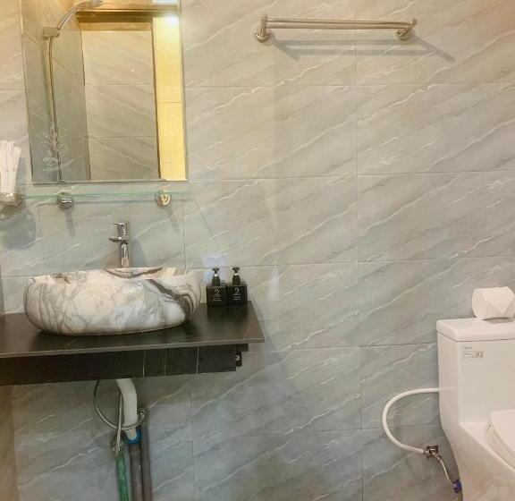 اتاق خانوادگی با چشمانداز باغ, Green Homestay Mai Chau