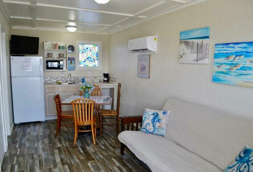 جناح ديلوكس مطل على البحر, Blue Dolphin Inn And Cottages