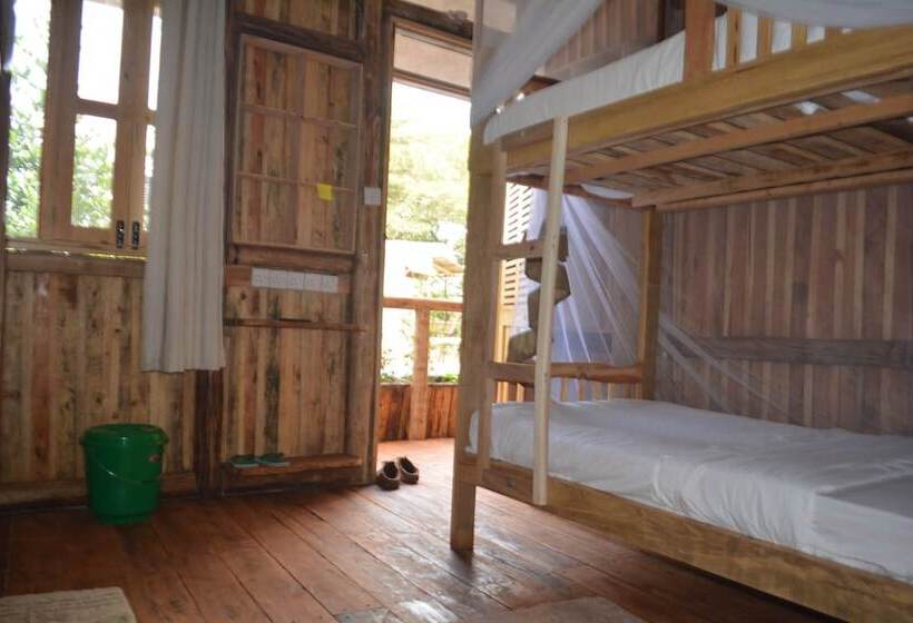 تختخواب در اتاق مشترک, Jinja Backpackers
