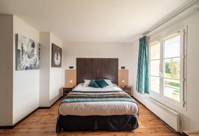 스탠다드 룸 호수 전망, Brit Hôtel Confort   La Tour Blanche