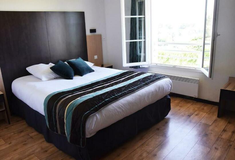 스탠다드 룸 호수 전망, Brit Hôtel Confort   La Tour Blanche