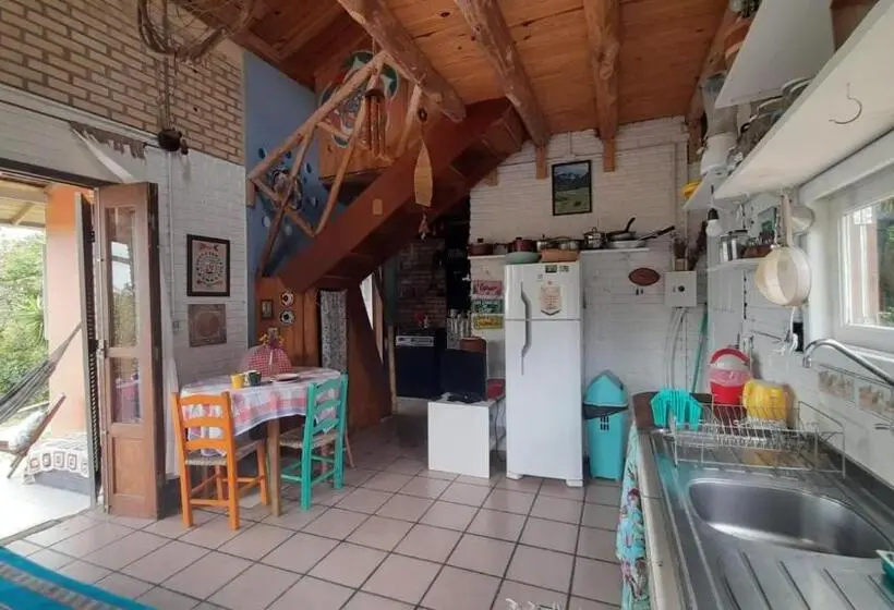 １ベッドルームハウス, Paikea Hostel Praia Do Rosa