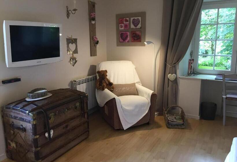 חדר סטנדרט נוף לגינה, Le Moulin De La Castellerie