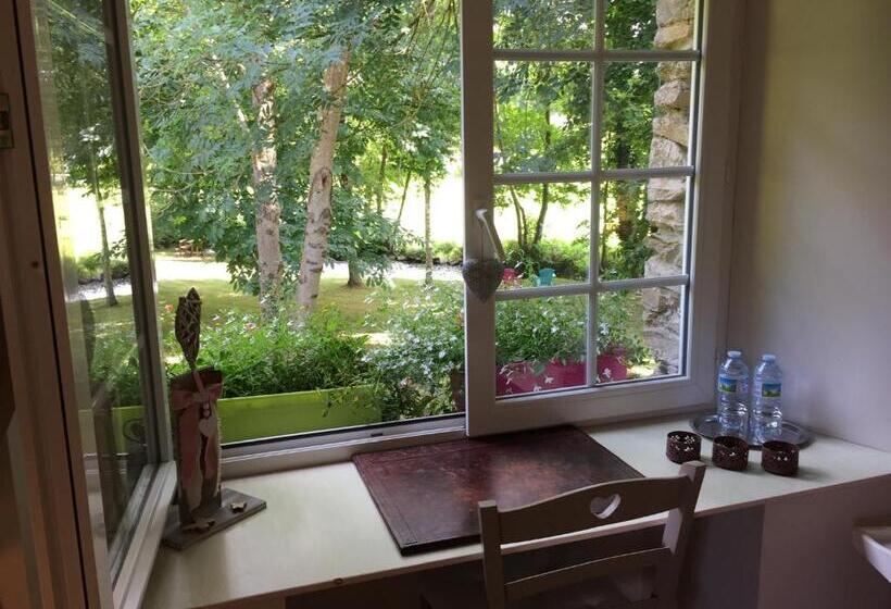 חדר סטנדרט נוף לגינה, Le Moulin De La Castellerie