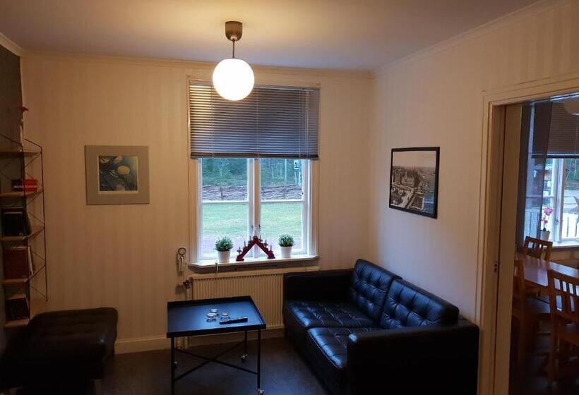 וילת חדר שינה 1, נוף לגינה, Lönneberga Vandrarhem & Hostel